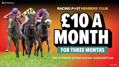 Racing Post Members' Club: £10 a month for three months